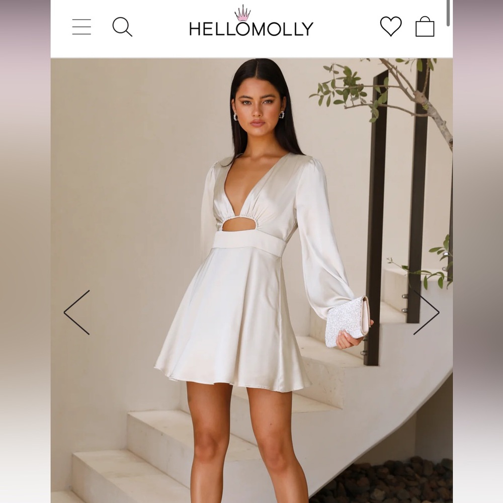 Champagne/yellow Hello Molly dress